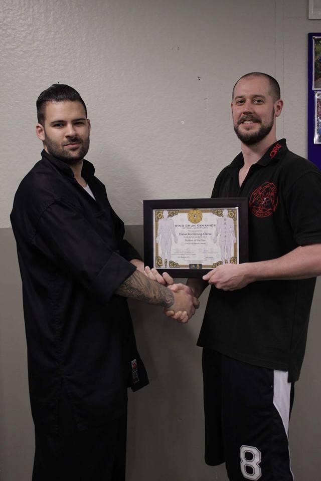 wing chun dynamics malvern student of the year